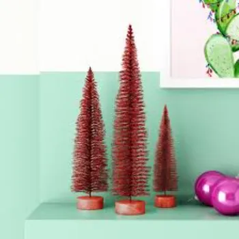 Red Designer Artificial Trees